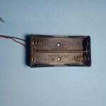 BATTERY CASE FOR 2 LI-ION BATTERY