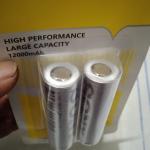 SONY ICR 3.7V HIGH QUALITY LITHIUM ION BATTERY 2 PIECE  (1 PACK).