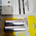 SONY ICR 3.7V HIGH QUALITY LITHIUM ION BATTERY 2 PIECE  (1 PACK).