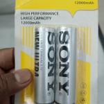 SONY ICR 3.7V HIGH QUALITY LITHIUM ION BATTERY 2 PIECE  (1 PACK).