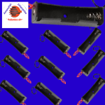 18650 battery holder, specifically designed to hold a single 18650 lithium-ion battery.