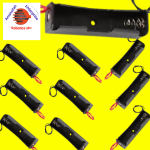 18650 battery holder, specifically designed to hold a single 18650 lithium-ion battery.