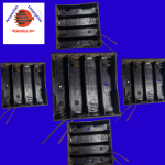 1 PCS 18650 BATTERY 4 CHAMBER CASE / HOLDER WITH WIRE