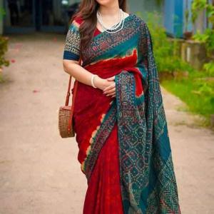 Elegant Chanderi Silk Saree for Women | Premium Quality & Stylish