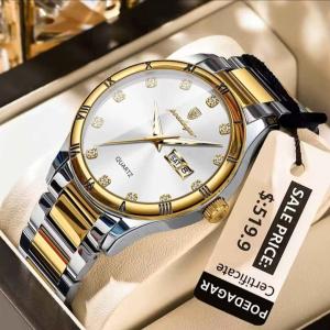 Poedagar Luxury Quartz Wrist Watch for Men