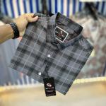 Shy Looks Pure Cotton Full Sleeve Check Shirt for Men | Stylish & Comfortable Formal Casual Wear