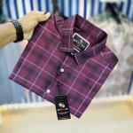 Shy Looks Pure Cotton Full Sleeve Check Shirt for Men | Stylish & Comfortable Formal Casual Wear