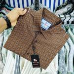 Pure Cotton Full Sleeve Check Shirt | Stylish Men's Casual Shirt