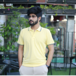 PK Cotton Polo Yellow – Classic Comfort, Premium Quality