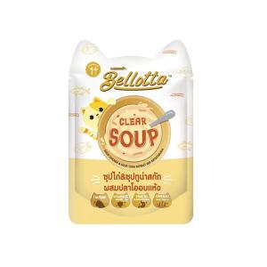 Bellotta Premium Clear Soup Tuna Extract Mix Goji Berry 40gm Cat Star Multivitamin & Coat Tonic 100ml Bellotta Premium Clear Soup Tuna & Chicken Extract Mix Katsuobushi 40gm