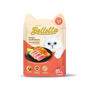Bellotta Premium Pouch Tuna & Salmon 85gm