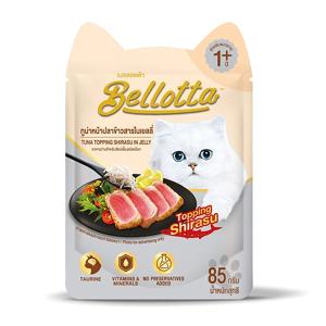 Bellotta Premium Pouch Tuna Topping Shirasu in Jelly 85gm