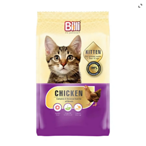 Billi Kitten Cat Food Real Chicken 500gm