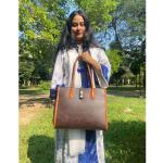 China PU Double Leather Tote Bag | Premium Handbag for Women