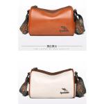 Trendy Pillow design glazy crossbody shoulder bag