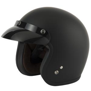Studds Thunder D1 Matt Black  Half Face Helmet