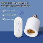 E27 Smart Lamp Holder with Wireless Remote & Timer
