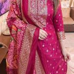 Unstitched Screen Print Three Piece | Premium Cotton Dress Material