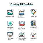 🖨️ Hand Mini Printer – আপনার হাতের মুঠোয় স্মার্ট প্রিন্টিং!