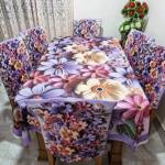 3d print korian velvet 7pcs table cloth