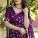 Chanduri Silk Sharee