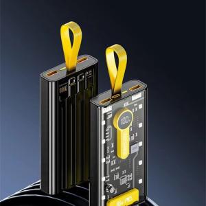 Transparent 20000mAh 22.5W Powerbank