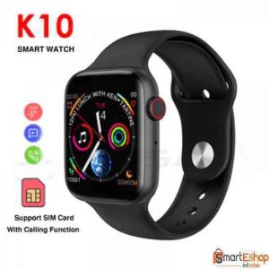 K10 Smartwatch Sim supported (সিম, মেমোরি সাপোর্টেড)