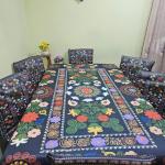 Premium 3D Print Dining Table & Chair Cover Set | Stylish Home Decor