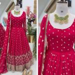 Indian Weightless Georgette Three-Piece