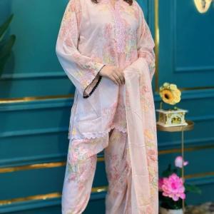 Pakistani Inspired Three peace