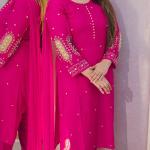 Embroidery Three Piece