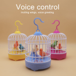 ✨ Voice-Controlled / Musical Electronic Bird Cage Toy ✨