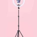 10 inch Ring Light + 6 feet Tripod Stand
