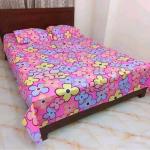 বেডশীট বালিশের কাবার কম্বো সেট